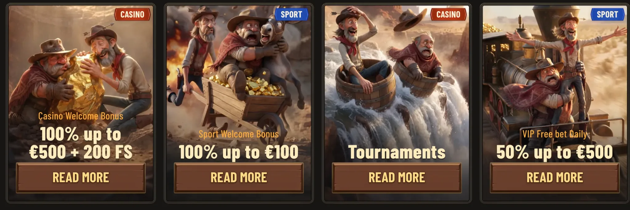 Westio Casino bonus and promotions banner
